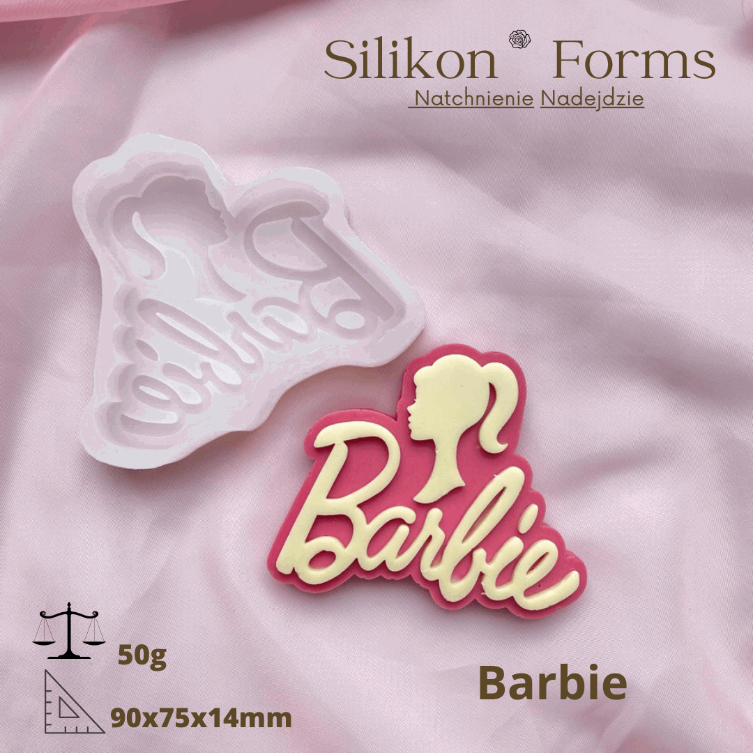 Napis "BARBIE"